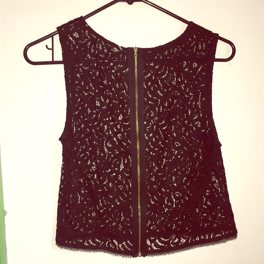 Rachel Rachel Roy sleeveless lace top size 2